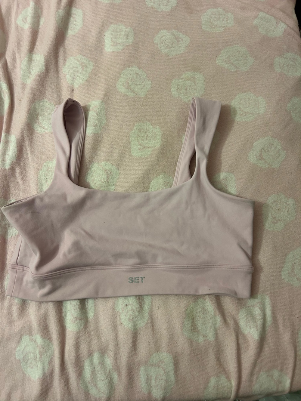 Set Active cowgirl pink sports ballet bra XL